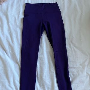 Purple Fabletics 7/8 Leggings